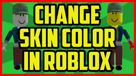 how to change skin color roblox|how to customize your roblox character.